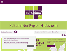 Tablet Screenshot of kulturium.de